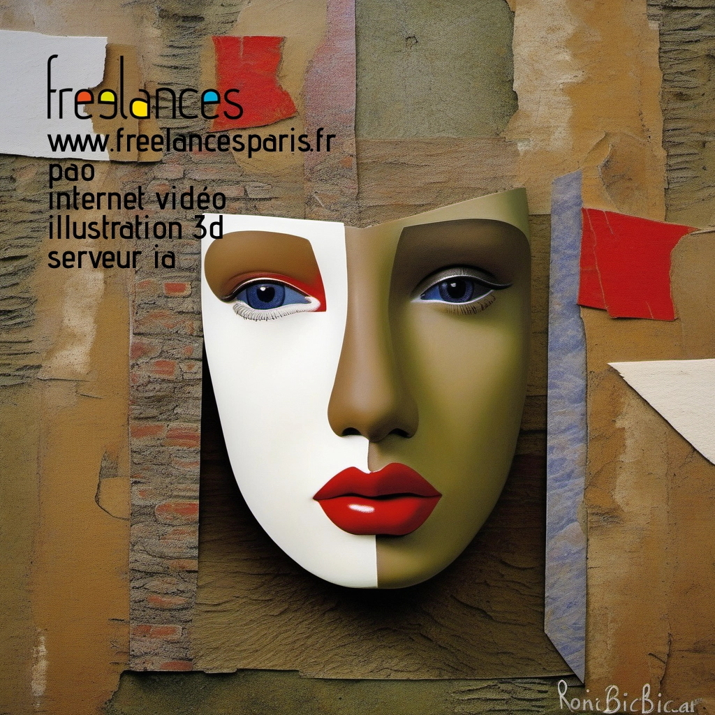 Pao mise en page internet vidéo illustration 3d serveur IA générative AI freelance paris studio de création magazines 49z2i5x0